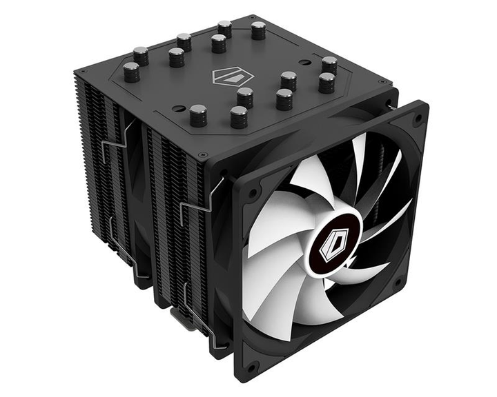 Кулер процессорный ID-Cooling SE-207 Black, Intel: 2066/2011/1200/1150/1155/1156, AMD: AM4/FM2+/FM2/FM1/AM3+/AM3/AM2+/AM2, 122x139x159 мм, 4-pin - изображение 1