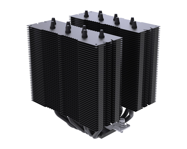 Кулер процессорный ID-Cooling SE-207 Black, Intel: 2066/2011/1200/1150/1155/1156, AMD: AM4/FM2+/FM2/FM1/AM3+/AM3/AM2+/AM2, 122x139x159 мм, 4-pin - изображение 2