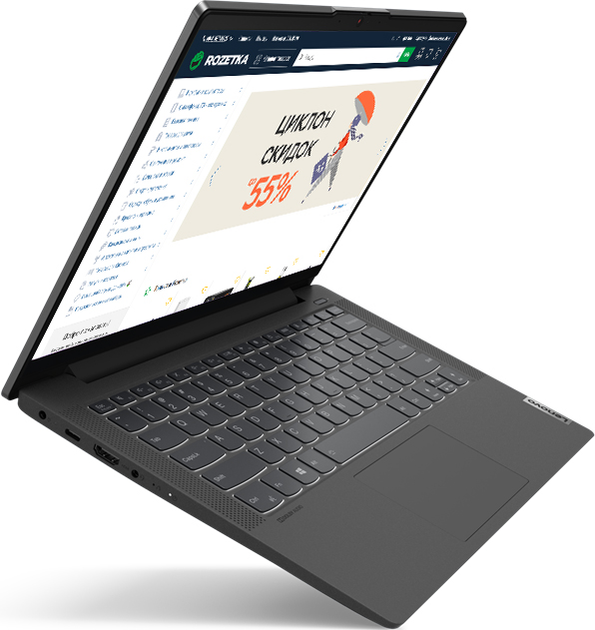 【美品】Lenovo ideapad5 14ARE5 Ноутбук Lenovo IdeaPad 5 14ARE05 (81YM00DVRA) Graphite Grey