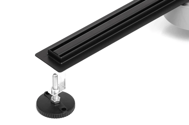 Трап для душа щелевой Epelli Slim Nero 90 см,из нержавеющей стали. С поворотным сифоном (SN1090) - изображение 3