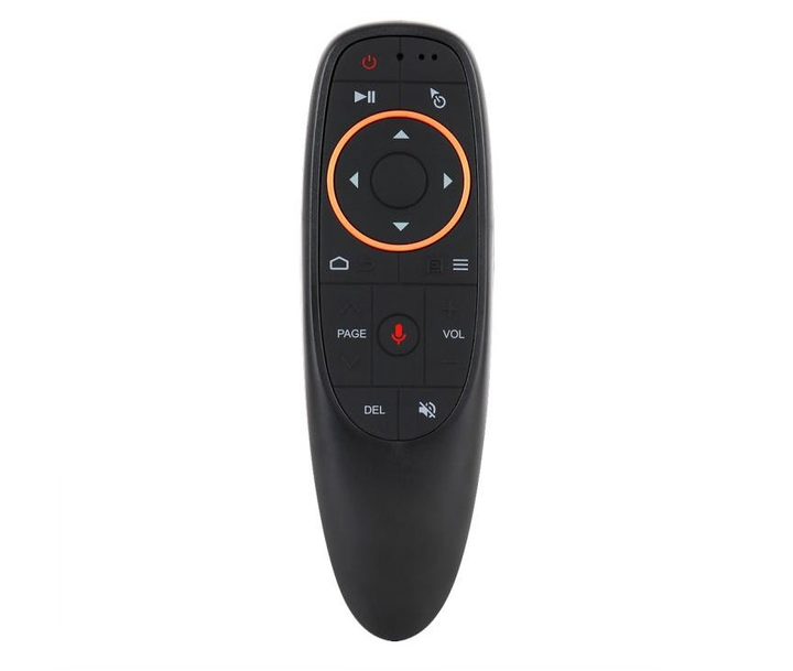 Пульт аэромышь air mouse g20s с гироскопом и голосовым управлением для android tv box pc