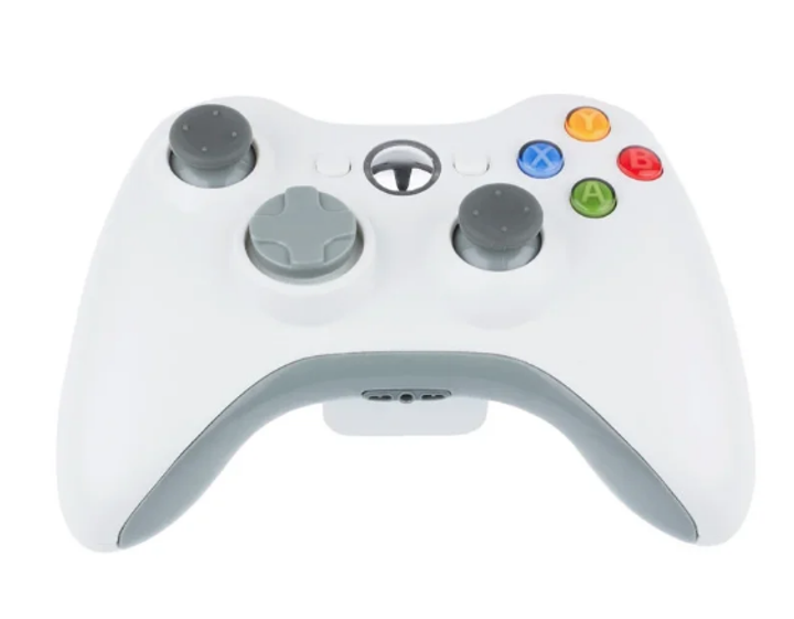 Беспроводной джойстик для иксбокс для Xbox 360 белый - изображение 1