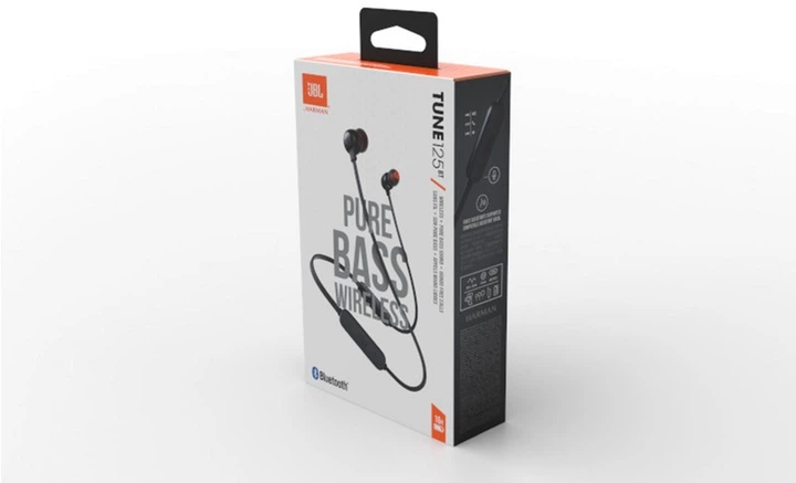 Słuchawki JBL TUNE 125BT Czarne (JBLT125BTBLK) - obraz 7