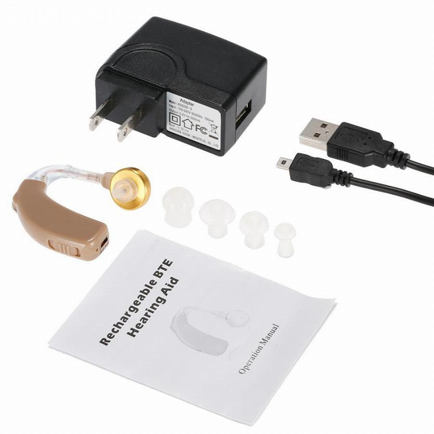 Аккумуляторный слуховой аппарат UFR Axon C-109 (47559393) - изображение 2