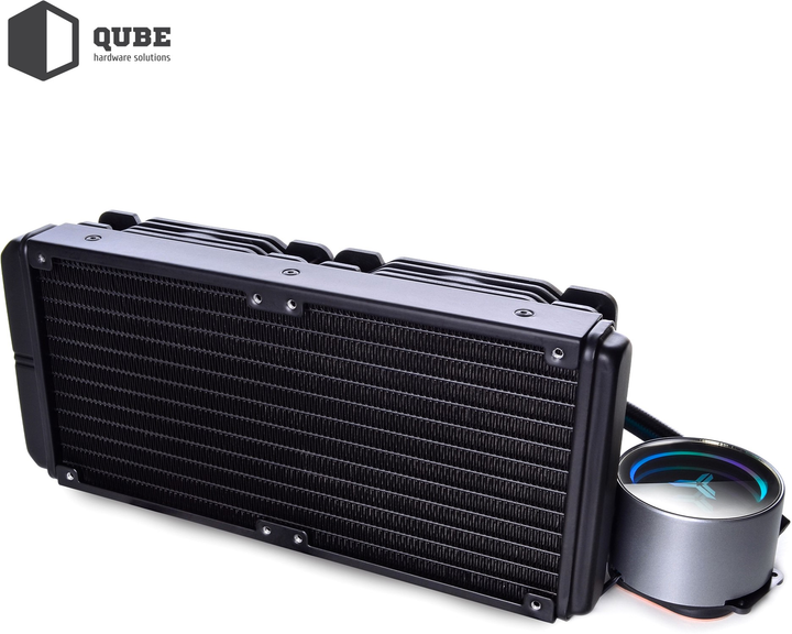 Система жидкостного охлаждения QUBE QB-OLWC240C - изображение 6