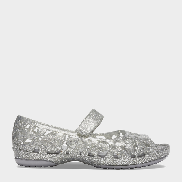 Crocs isabella on sale glitter flat