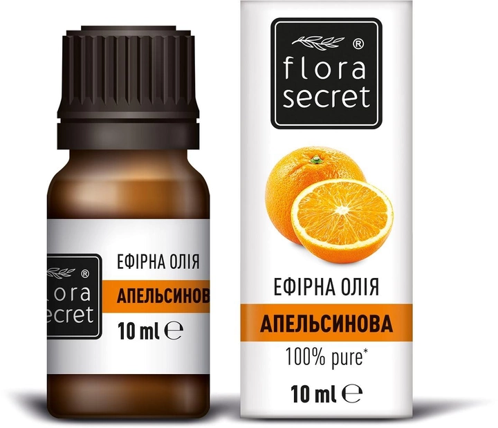 Эфирное масло Flora Secret Апельсиновое 10 мл (4820174890018) 