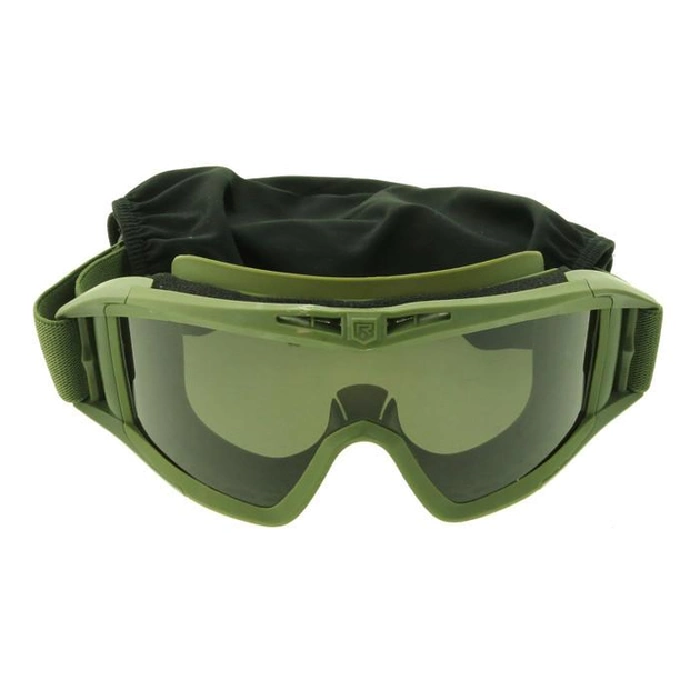 Тактические очки защитная маска с 3 линзами / Баллистические очки со сменными линзами - изображение 1