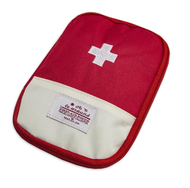 Кишенькова аптечка-органайзер для ліків СТ(13х18 см) Червона - зображення 1