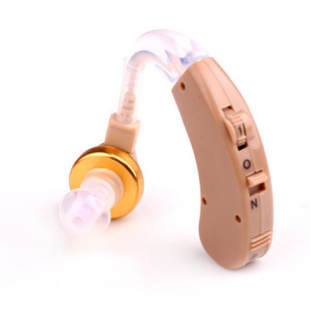 Завушний слуховий апарат Axon X-168 підсилювач слуху для літніх людей - зображення 1