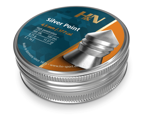 Пули H&N Silver Point 0.75g (500шт) - изображение 1