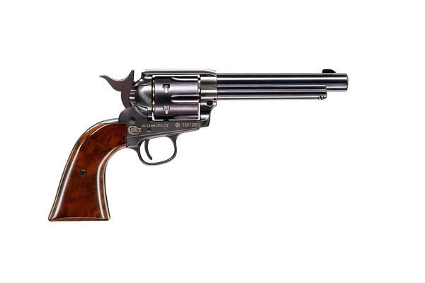 Револьвер пневматический Umarex Colt SAA .45-5.5" pellet Blue finish (5.8321) - изображение 3