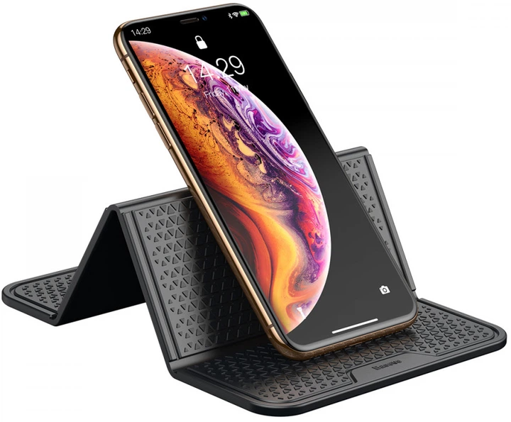 Антиковзаючий силіконовий килимок Baseus Folding Bracket Black (SUWNT-01) - зображення 2
