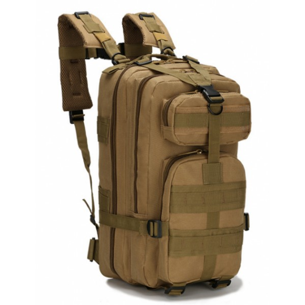 Тактичний штурмової військовий рюкзак 25 літрів Койот HunterArmor - зображення 2