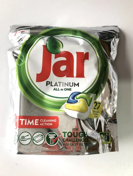 Капсулы для посудомоечных машин Jar Platinum All in One 27 шт - изображение 4