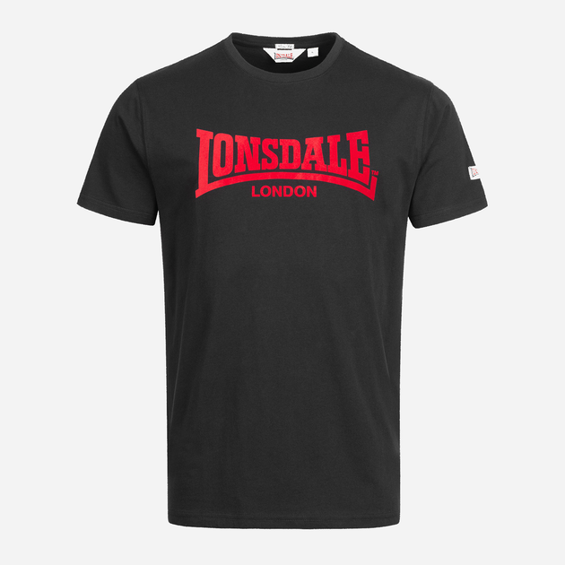 Футболка Lonsdale Ll008 One Tone 117018-1503 L Black/Red (4251522366143) - изображение 1