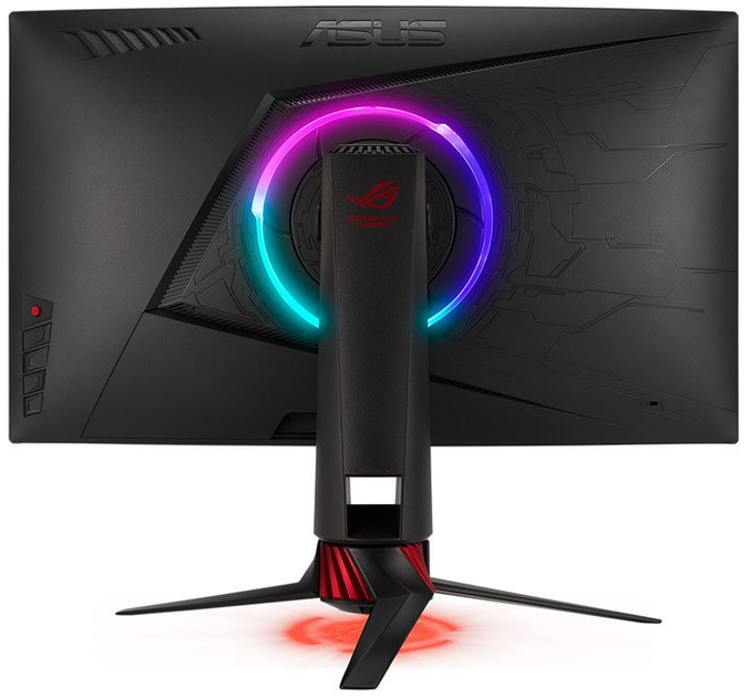 Монитор ASUS 27" ROG Strix XG27WQ VA Black; 2560x1440 (165 Гц), 1 мс, 450 кд/м2, DisplayPort, 2хHDMI, 2хUSB3.0 - изображение 4