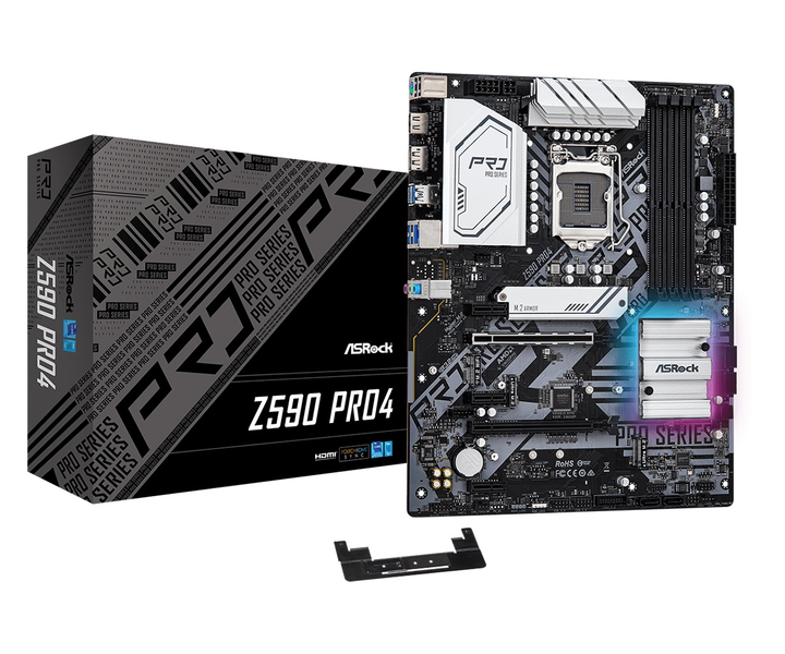 Материнская плата ASRock Z590 Pro4 Socket 1200 – фото, отзывы ...