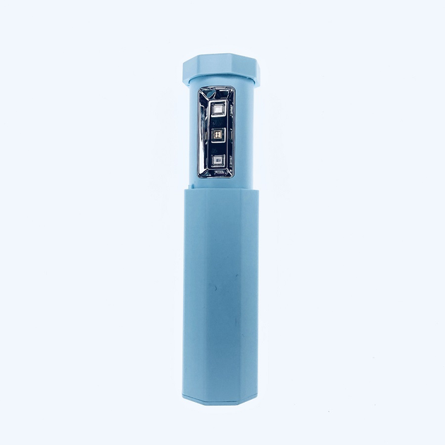 Портативный карманный телескопический стерилизатор UVС голубой - изображение 1