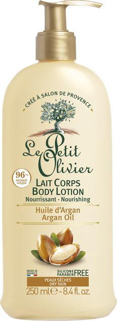 Лосьон для тела питательный Le Petit Olivier Nourishing Body Lotion с аргановым маслом 250 мл (3549621033167) 