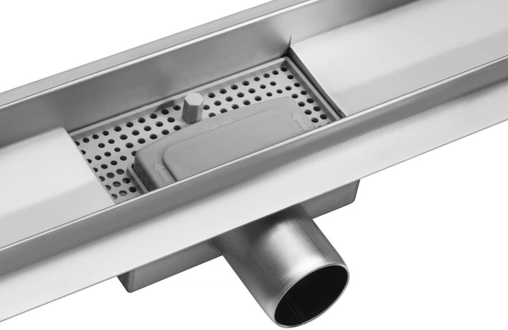 Odpływ liniowy prysznicowy FALA Madeira stal nierdzewna z rusztem 60 cm 75363 (5906083753633)  - obraz 7