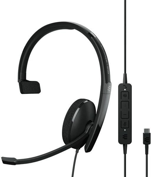 Słuchawki Sennheiser Adapt 130T USB-C II (1000903) - obraz 2
