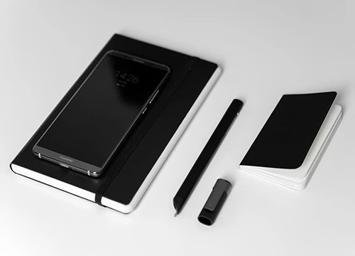 Набір Moleskine Smart Writing Ellipse (Smart Pen + Paper Tablet чорний нелінований) - изображение 3
