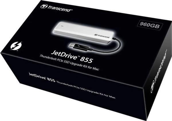 SSD диск Transcend JetDrive 855 960GB M.2 Thunderbolt PCIe 3.0 x4 3D NAND TLC для Apple (TS960GJDM855) - зображення 4