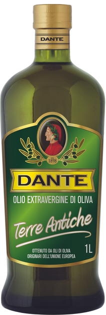 Оливковое масло Olio Dante Extra Virgin Terre Antiche 1 л (18033576191475_8033576191478_8033576194714) - изображение 1