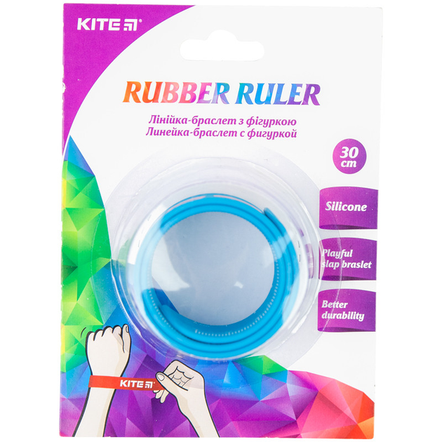 Линейка-браслет 30см Kite бирюзовый (K20-019) – фото, отзывы ...