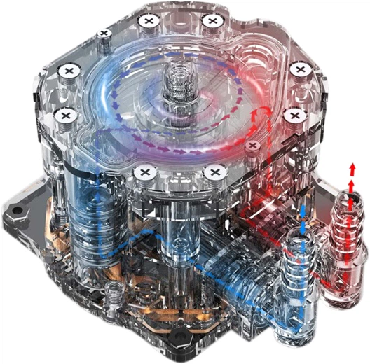 Система жидкостного охлаждения DeepCool Castle 240 EX - изображение 8