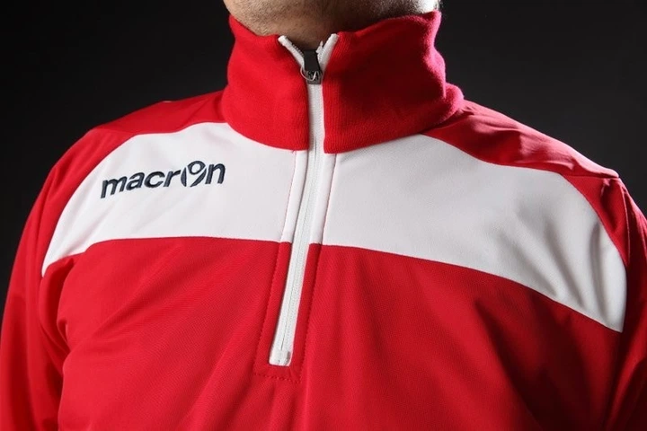 Кофта тренировочная Macron Nile 3XS Red - Фото 3 Кофта тренировочная Macron Nile 3XS Red - изображение 3