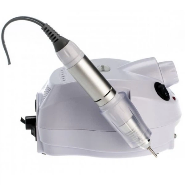 Фрезер для маникюра и педикюра Nail Drill ZS-601 65 Вт 45 000 об/мин (аппарат для маникюра и педикюра) Белый + Щетка маникюрная "утюжек" для удаления пыли (малая) - изображение 10