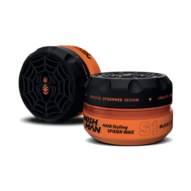 Воск-Паутинка для волос Nishman Spider Wax Blackwidow S1 150мл - Фото 1 Воск-Паутинка для волос Nishman Spider Wax Blackwidow S1 150мл - изображение 1