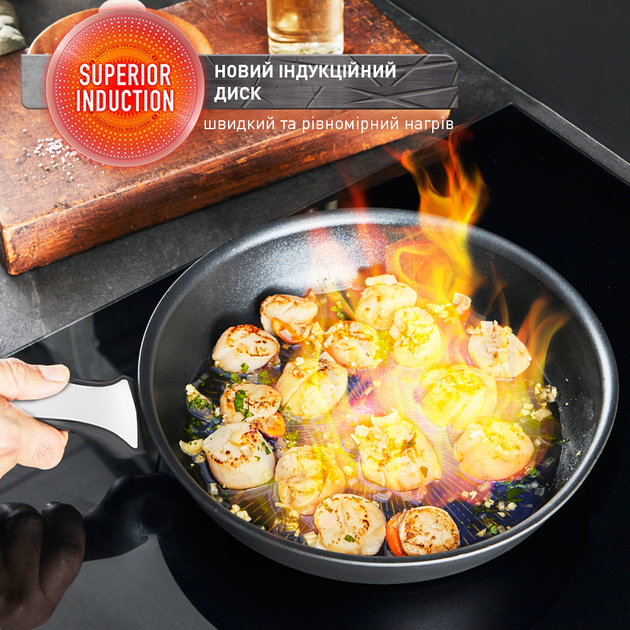 Набор сковородок Tefal Unlimited On (20 см, 24 см, 28 см