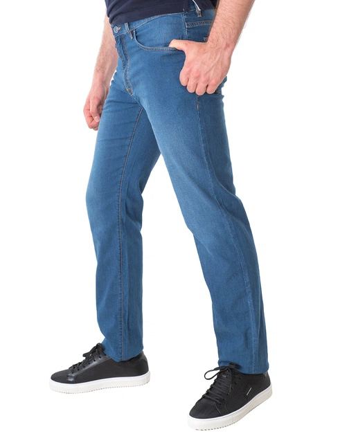 Джинси чоловічі TRUSSARDI JEANS (52J00001-1Y000160-C027-U280/21-2) Синій 40 - изображение 3
