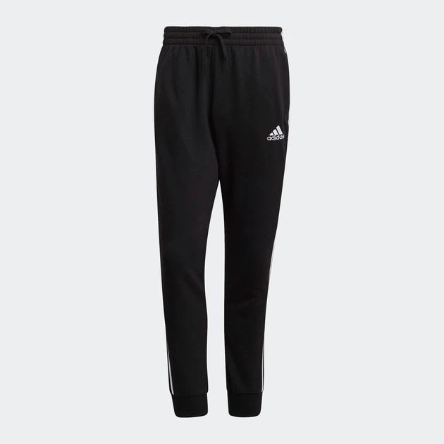 Спортивные штаны Adidas M 3S Ft Tc Pt GK8831 M Black/White (4062065171596) - изображение 4