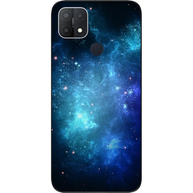 Чохол силіконовий SMTT для OPPO A15s з картинкою Небосхил - Фото 1 Чохол силіконовий SMTT для OPPO A15s з картинкою Небосхил - зображення 1