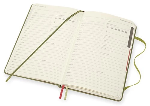 Блокнот Moleskine Voyageur 11,5 х 18 см зелений в'яз - изображение 4