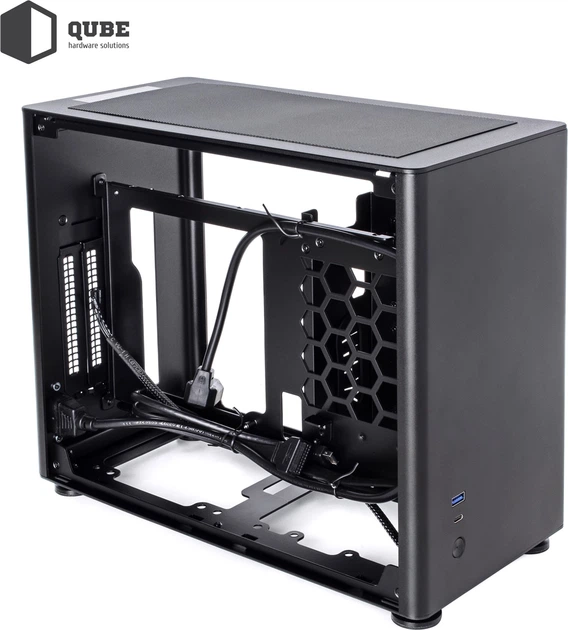 Корпус QUBE A4 Black (QBA4I_WBNU3) - зображення 8