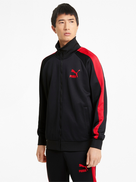 Puma black and 2025 red track jacket