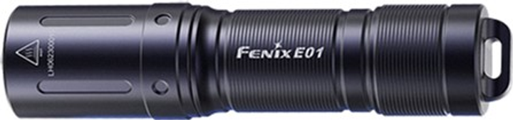 Ліхтар брелковий ручний Fenix E01 V2.0 кишеньковий Чорний - зображення 1