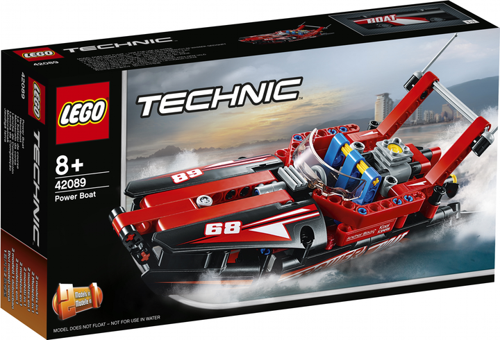 Конструктор LEGO TECHNIC Моторная лодка 174 детали (42089) – фото ...