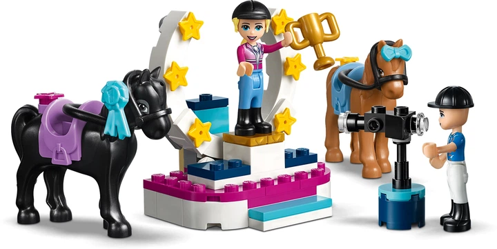 Zestaw klocków LEGO Friends Skoki przez przeszkody Stephanie 337 elementów (41367) - obraz 7