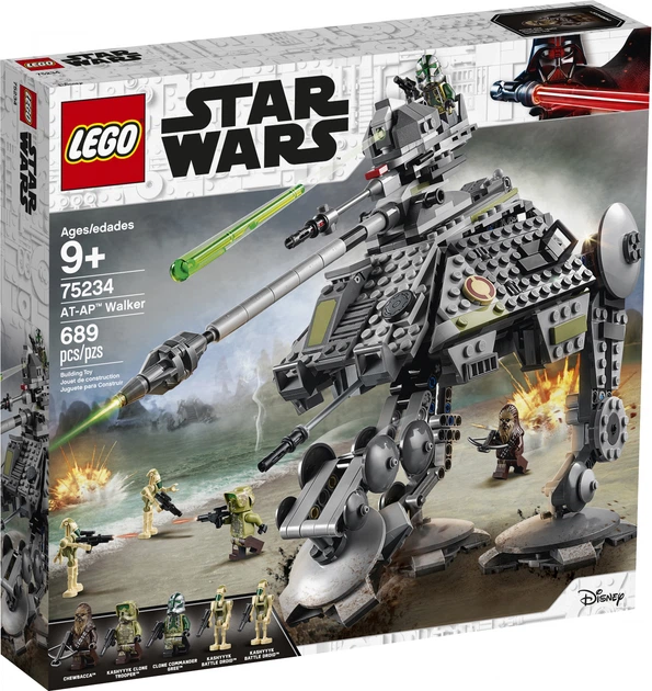 Конструктор LEGO Star Wars Шагоход-танк АТ-AP 689 деталей (75234