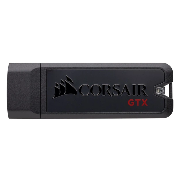 Флеш-накопитель USB3.1 128GB Corsair Flash Voyager GTX Zinc Alloy Casing R430/W390MB/s Black (CMFVYGTX3C-128GB) - Фото 1 Флеш-накопитель USB3.1 128GB Corsair Flash Voyager GTX Zinc Alloy Casing R430/W390MB/s Black (CMFVYGTX3C-128GB) - изображение 1