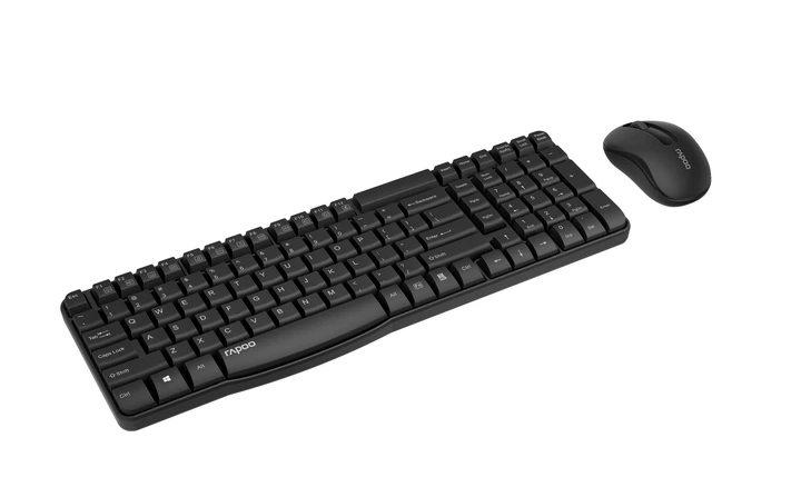 Комплект (клавиатура, мышь) Rapoo X1800S Combo Wireless Black - изображение 2