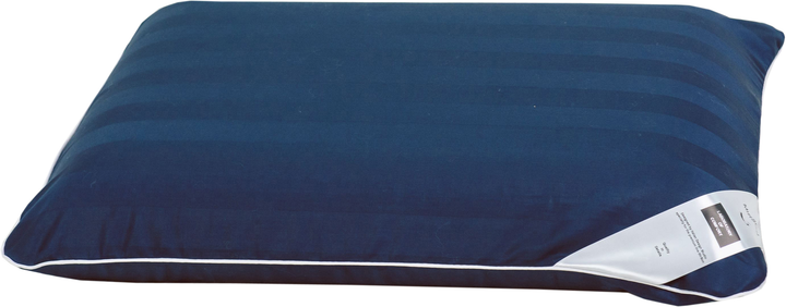 Акція на Подушка ортопедична MirSon №6069 Noble stripe Blue sea WoMen 59х43х10 від Rozetka