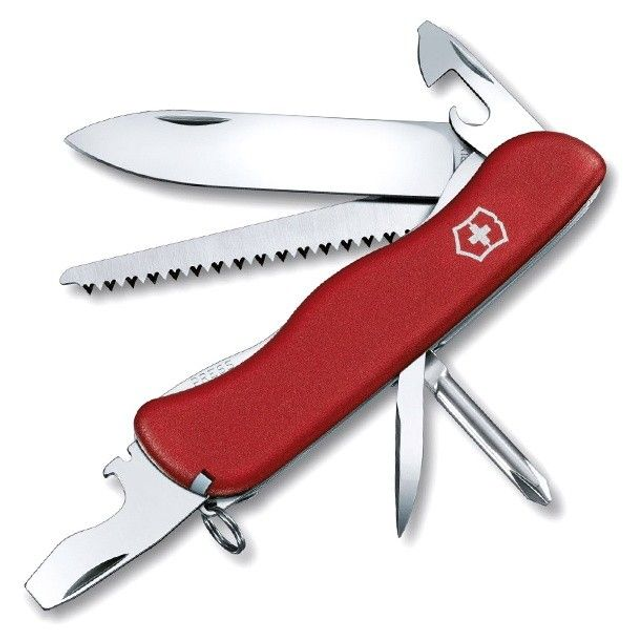 Комплект Ніж Victorinox Trailmaster 0.8463 + Шкіряний чохол + Ліхтар - зображення 2