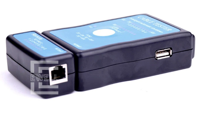 Кабельный тестер Ewell M726AT (RJ-11, RJ-12, RJ-45, USB) - зображення 4